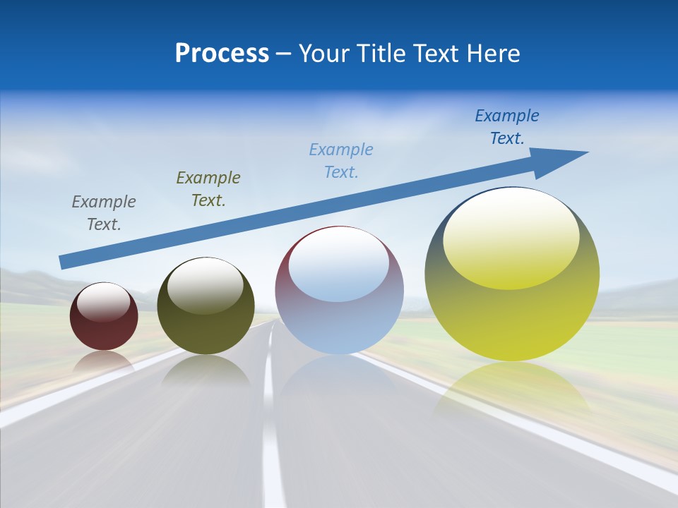 Shine Scenery Serene PowerPoint Template