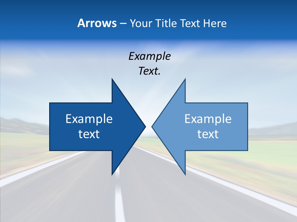 Shine Scenery Serene PowerPoint Template