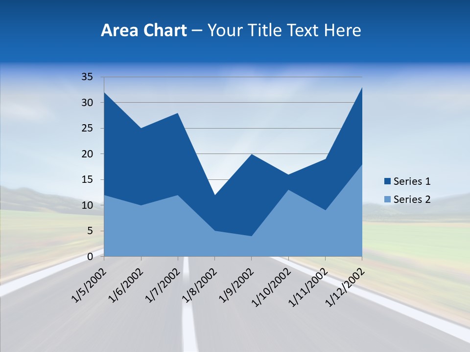 Shine Scenery Serene PowerPoint Template