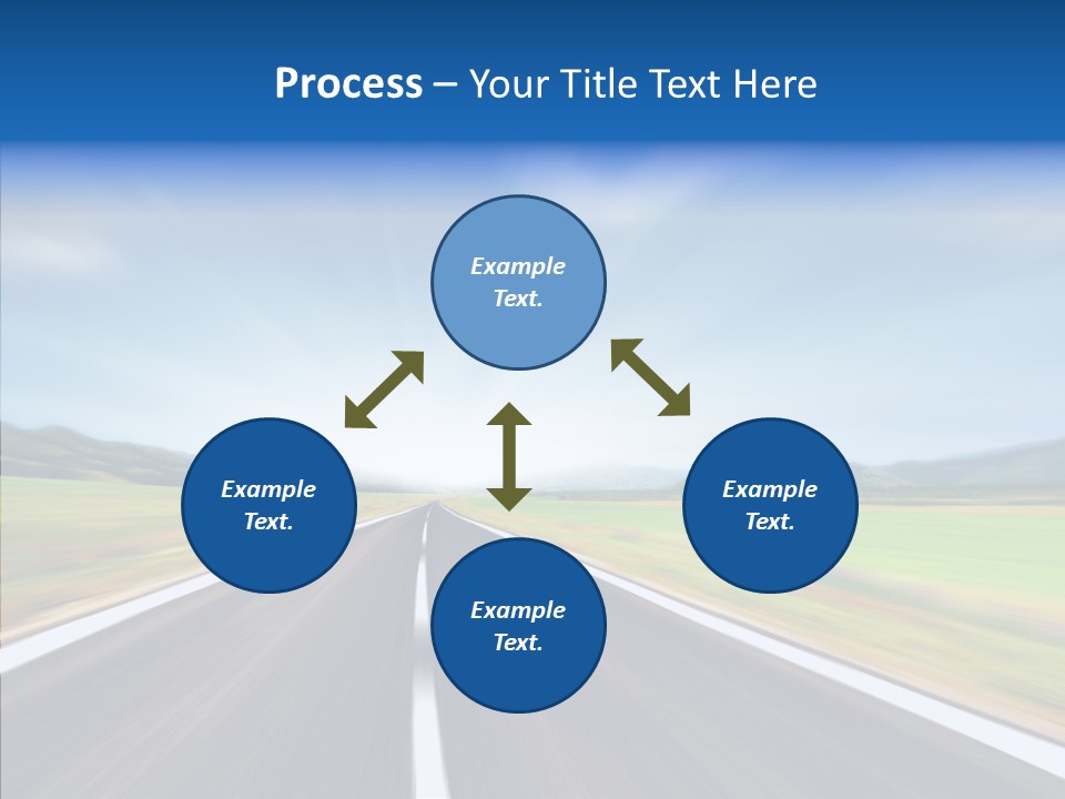 Shine Scenery Serene PowerPoint Template