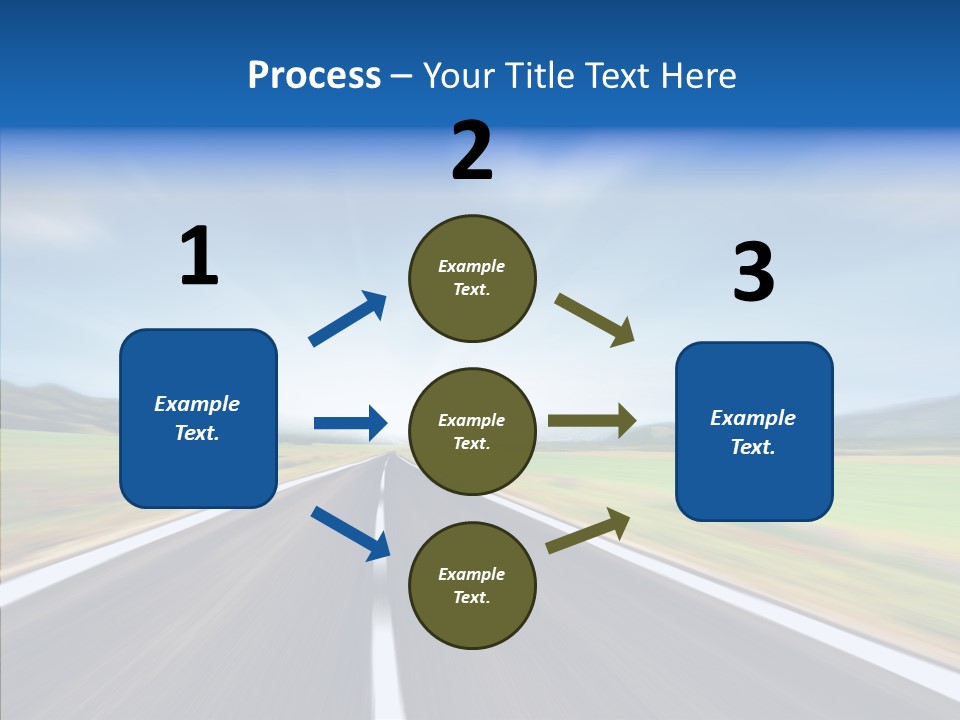 Shine Scenery Serene PowerPoint Template