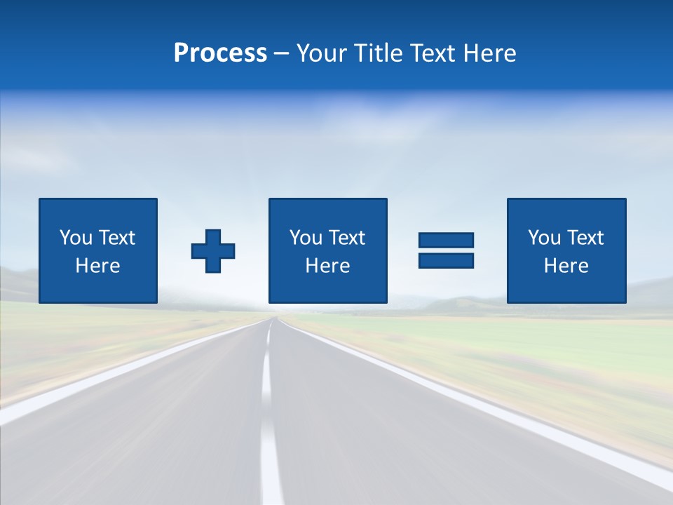 Shine Scenery Serene PowerPoint Template