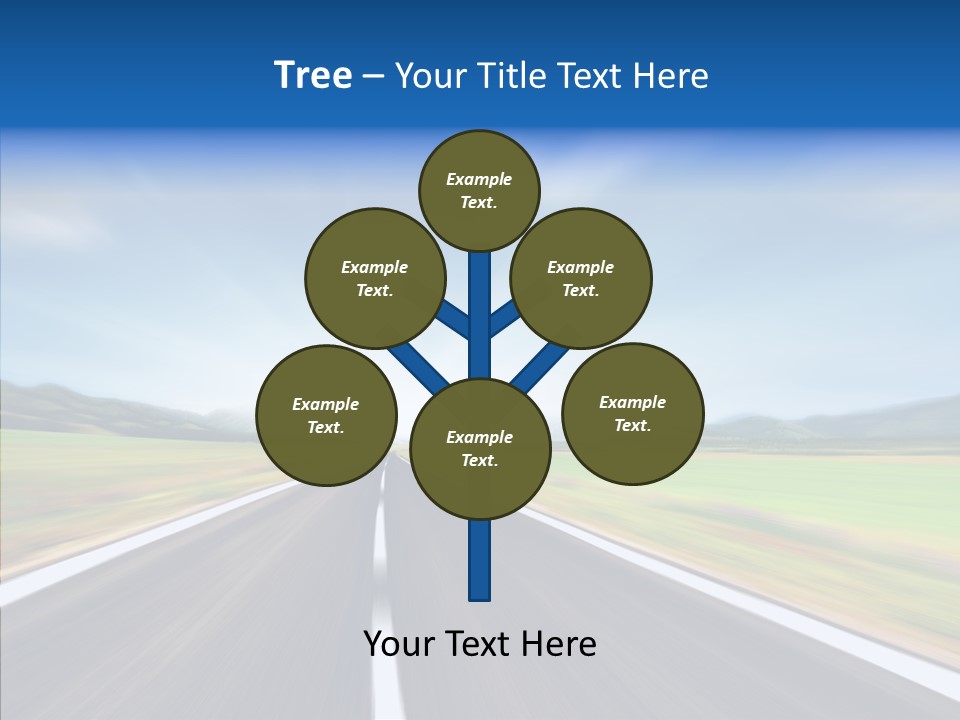 Shine Scenery Serene PowerPoint Template