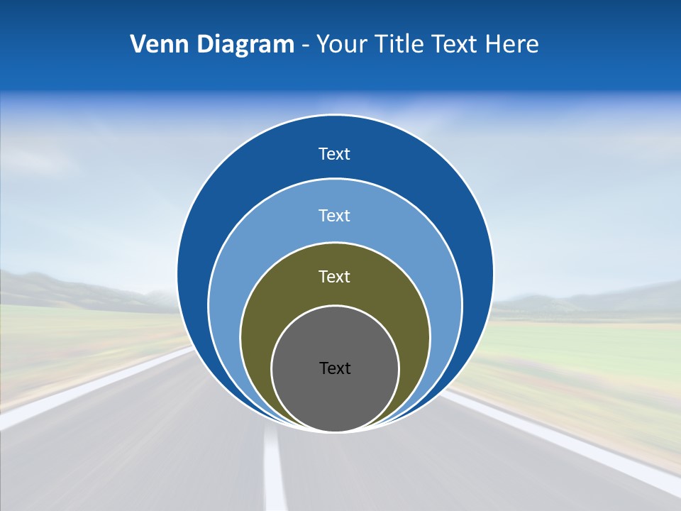 Shine Scenery Serene PowerPoint Template