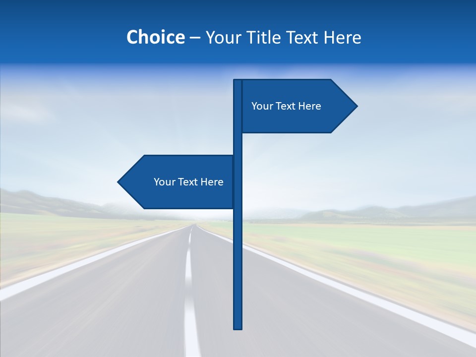 Shine Scenery Serene PowerPoint Template