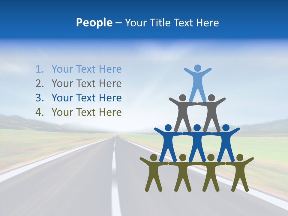 Shine Scenery Serene PowerPoint Template