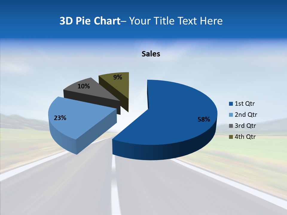 Shine Scenery Serene PowerPoint Template
