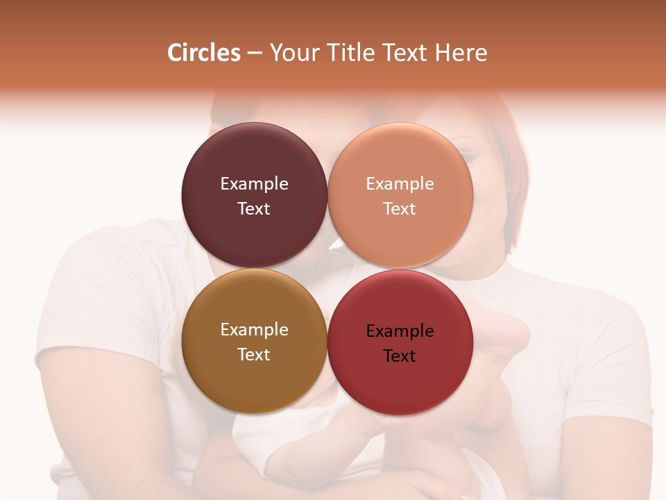 Girl Young Dad PowerPoint Template