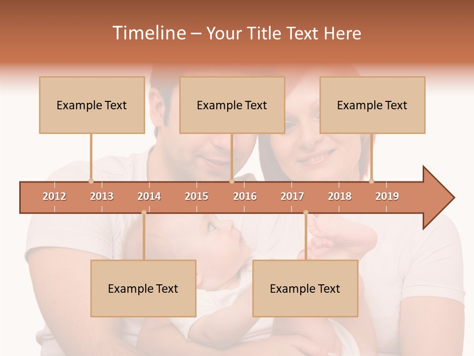 Girl Young Dad PowerPoint Template