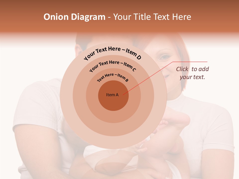 Girl Young Dad PowerPoint Template