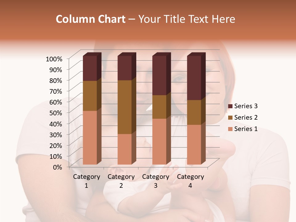 Girl Young Dad PowerPoint Template