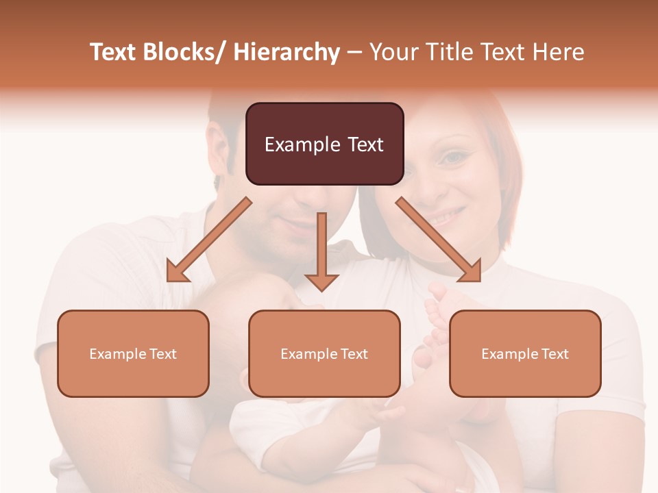 Girl Young Dad PowerPoint Template