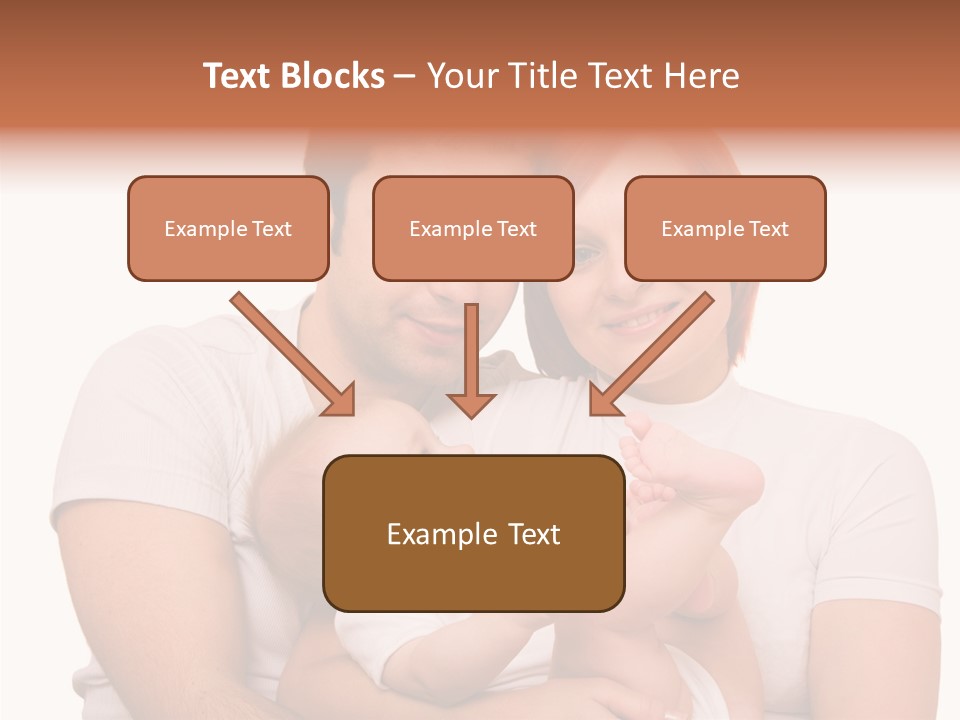 Girl Young Dad PowerPoint Template