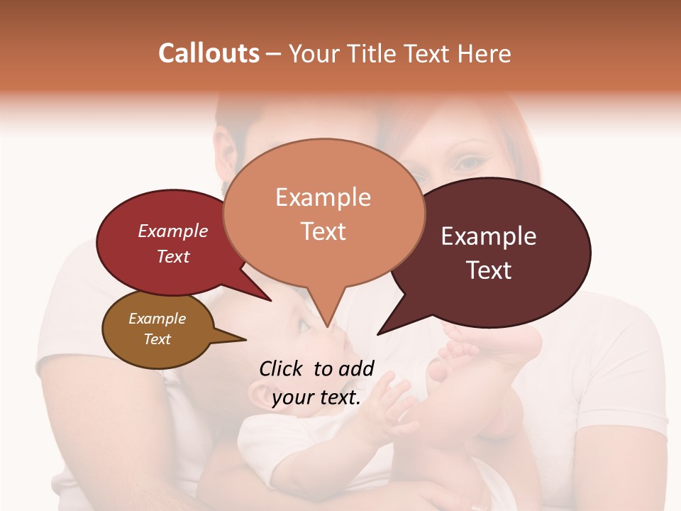 Girl Young Dad PowerPoint Template