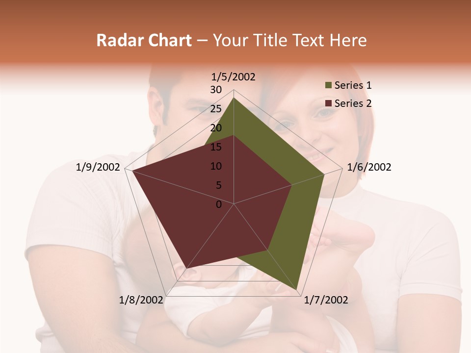 Girl Young Dad PowerPoint Template