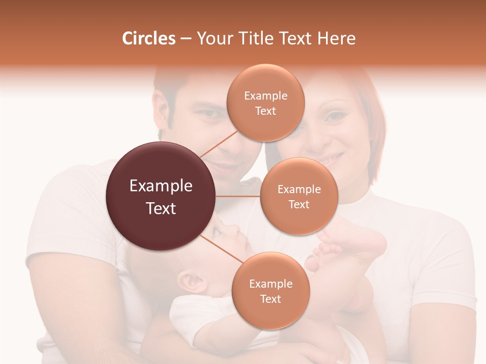 Girl Young Dad PowerPoint Template