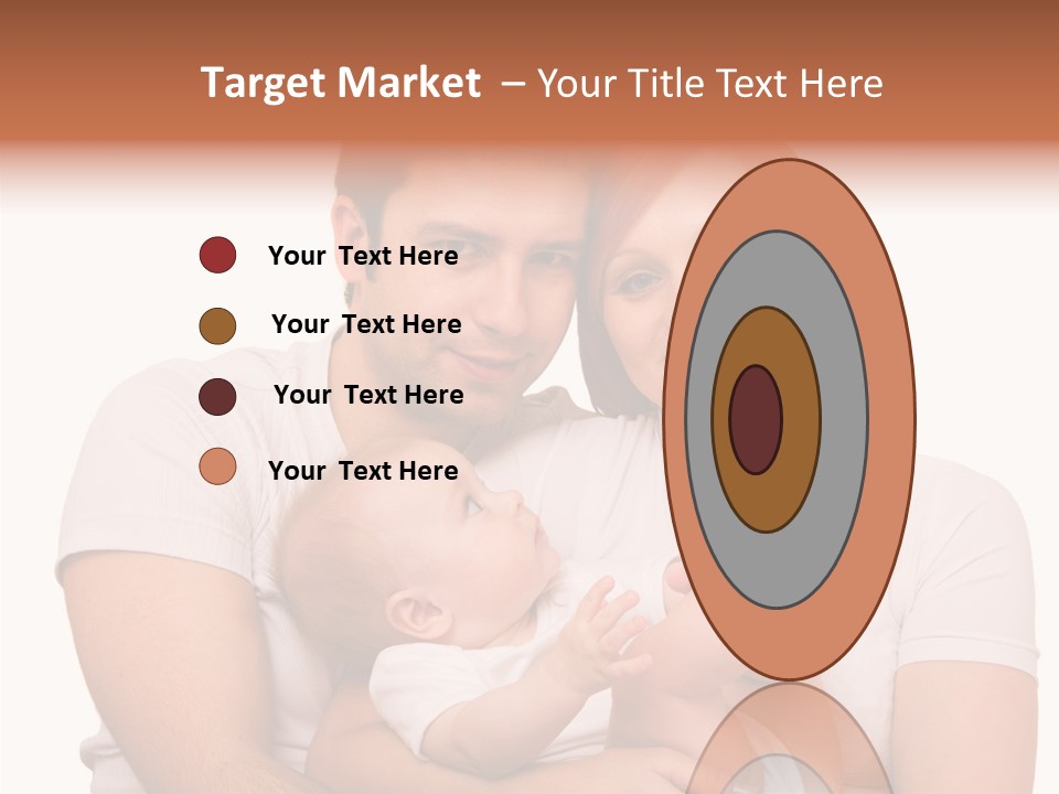 Girl Young Dad PowerPoint Template