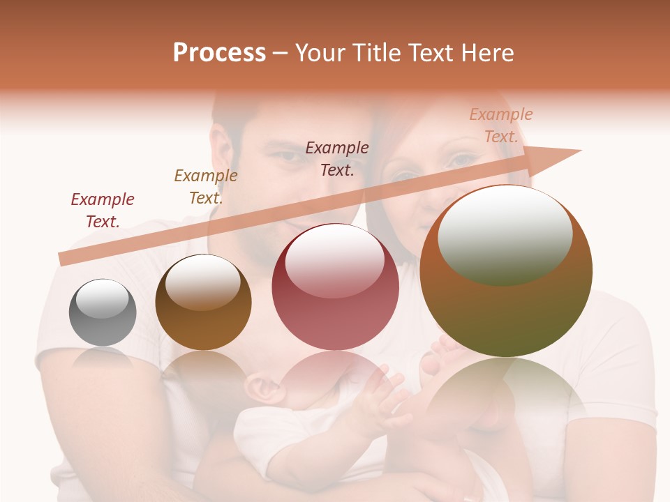 Girl Young Dad PowerPoint Template