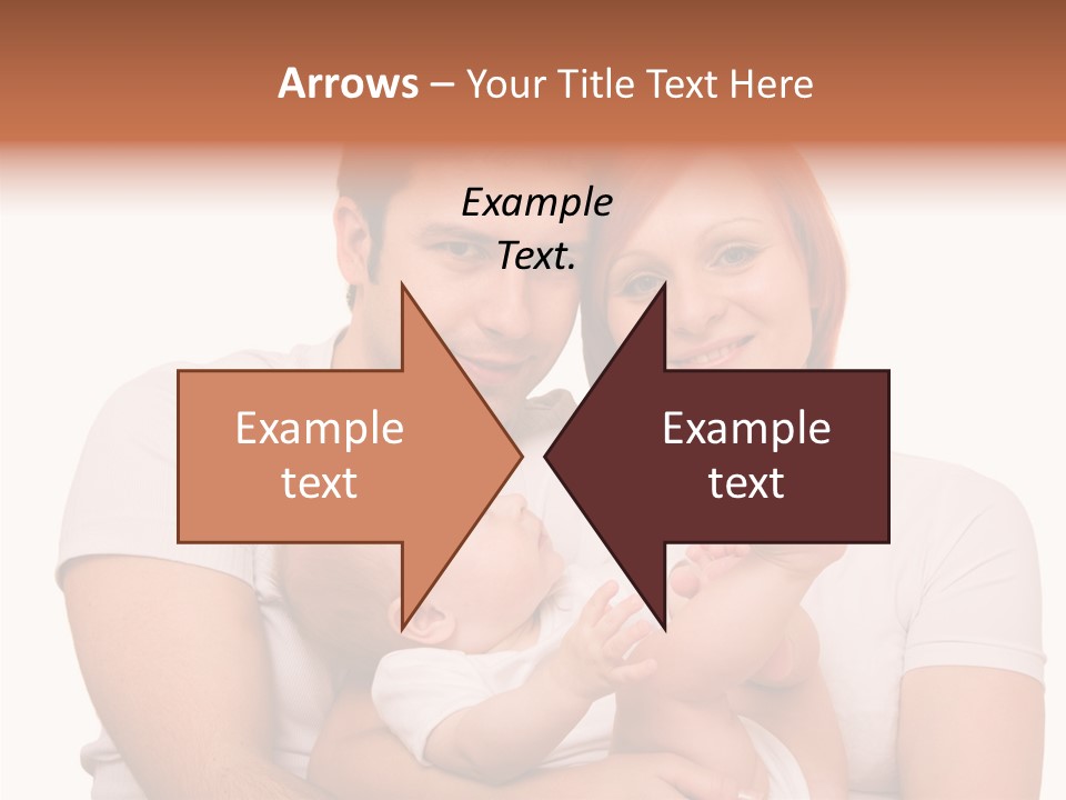 Girl Young Dad PowerPoint Template