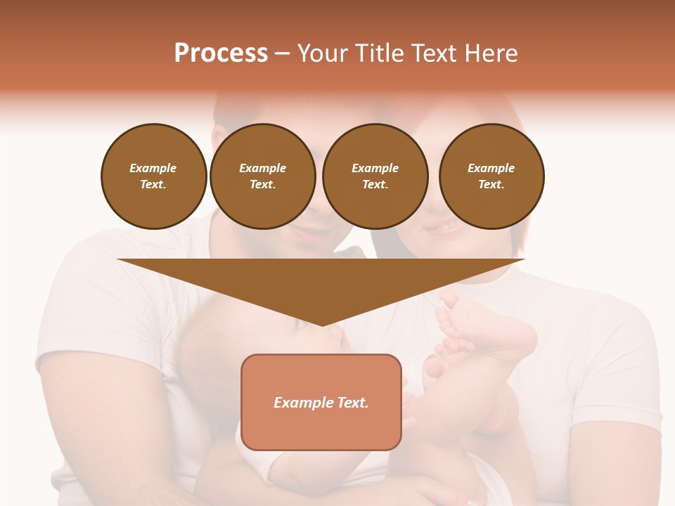 Girl Young Dad PowerPoint Template