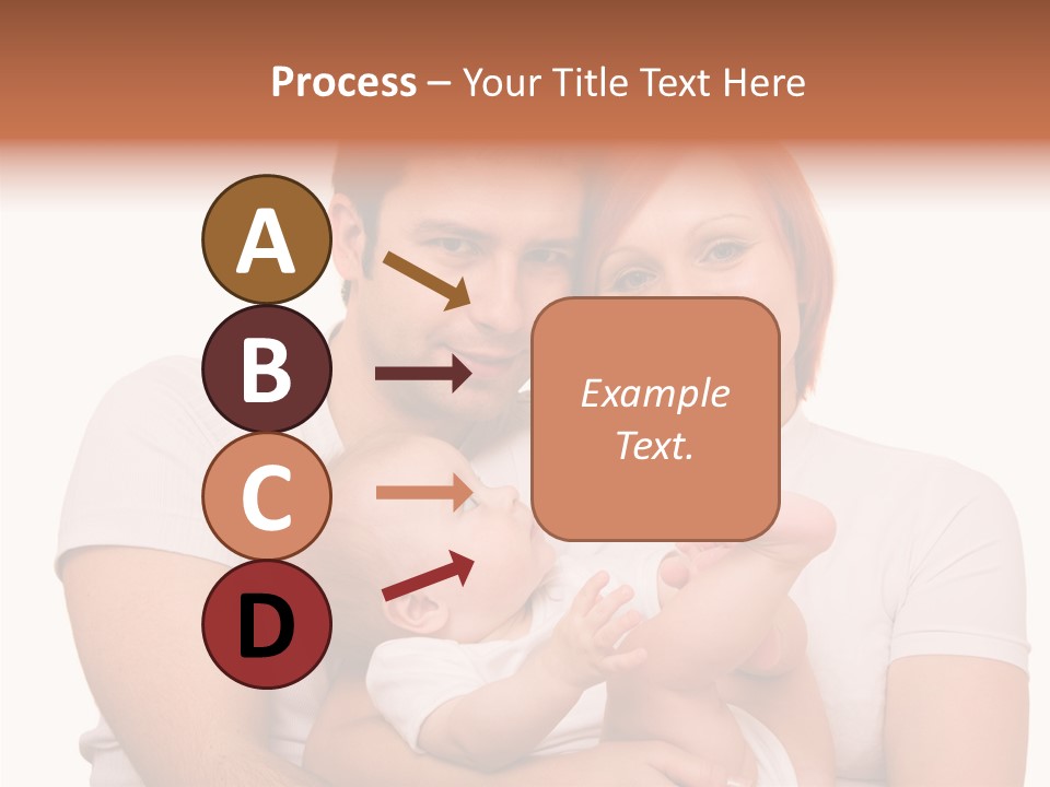 Girl Young Dad PowerPoint Template