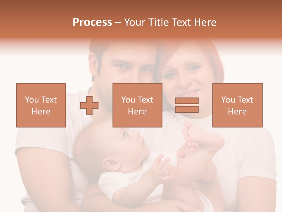 Girl Young Dad PowerPoint Template