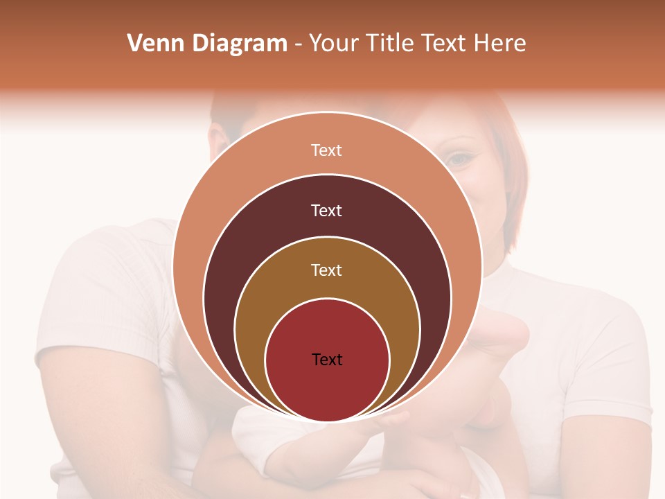 Girl Young Dad PowerPoint Template