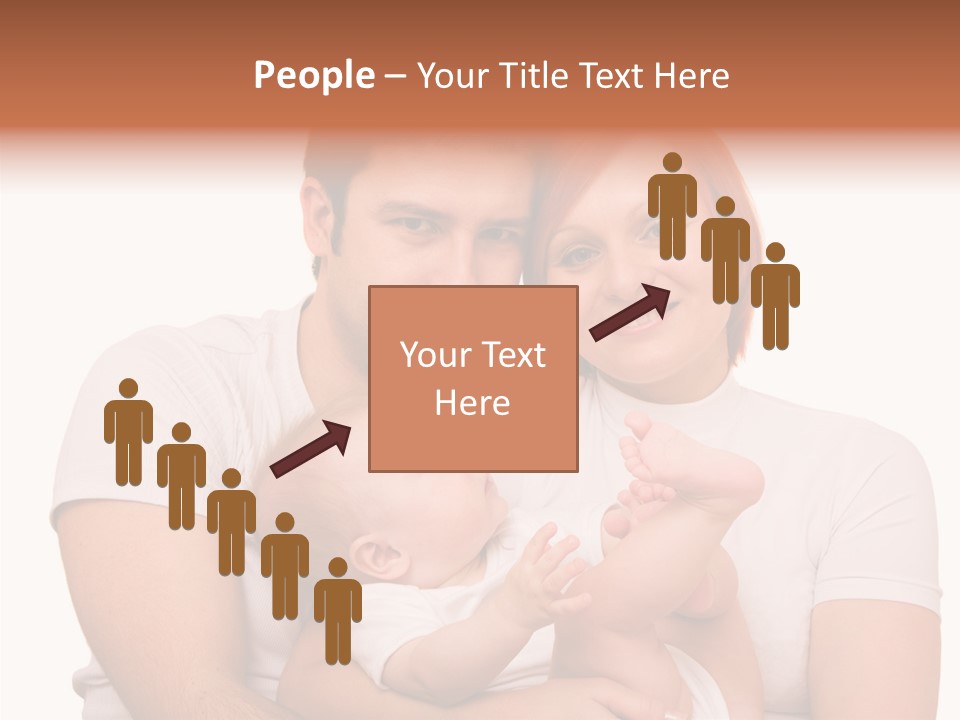 Girl Young Dad PowerPoint Template