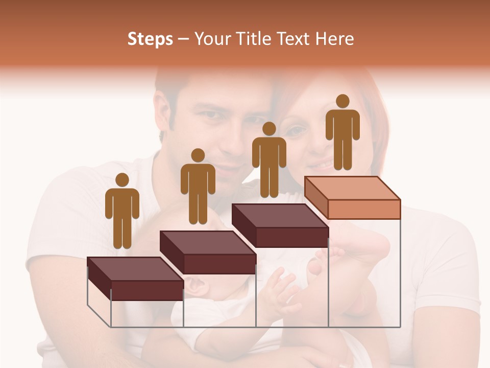 Girl Young Dad PowerPoint Template