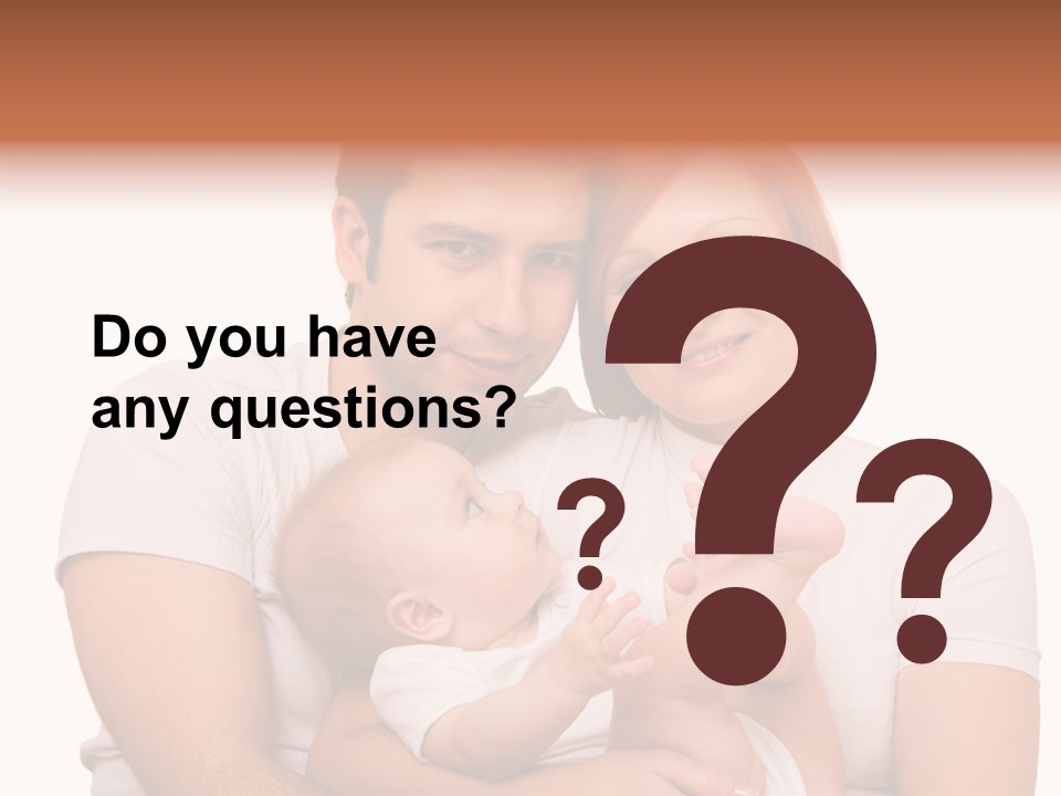 Girl Young Dad PowerPoint Template