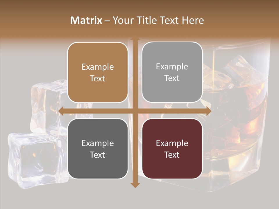 Thirsty Whisky Brandy PowerPoint Template