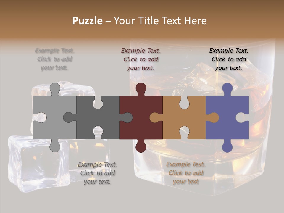 Thirsty Whisky Brandy PowerPoint Template