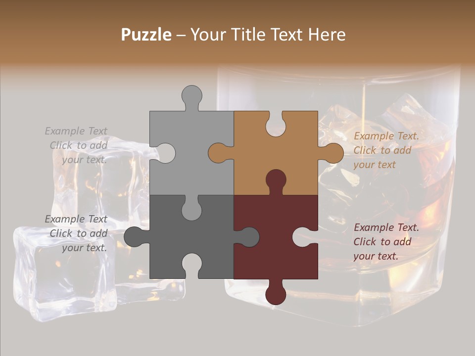 Thirsty Whisky Brandy PowerPoint Template