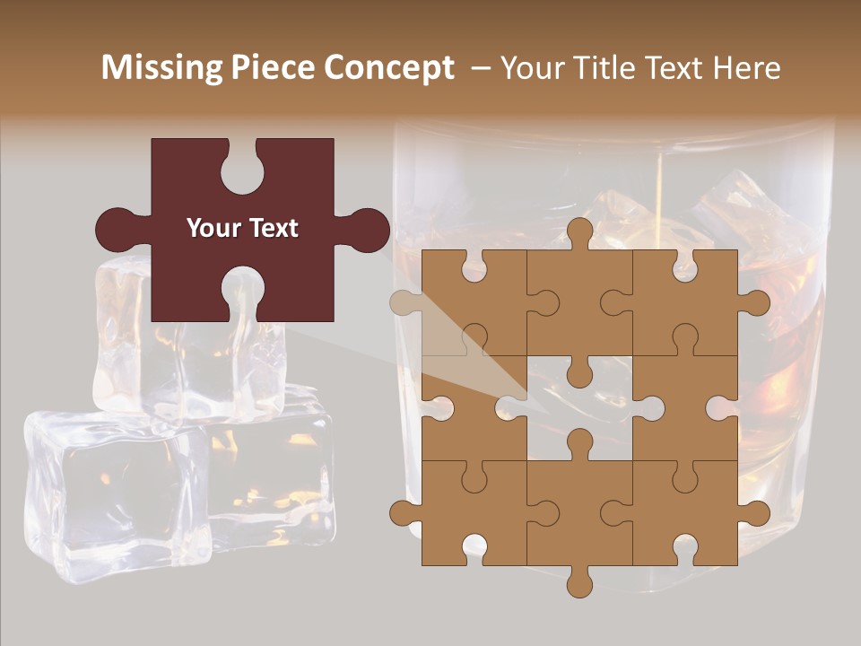 Thirsty Whisky Brandy PowerPoint Template