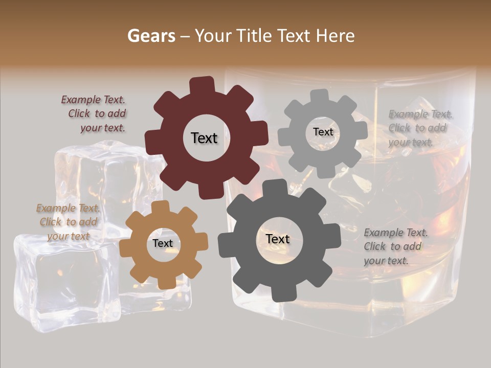 Thirsty Whisky Brandy PowerPoint Template