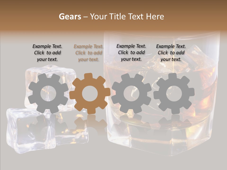 Thirsty Whisky Brandy PowerPoint Template