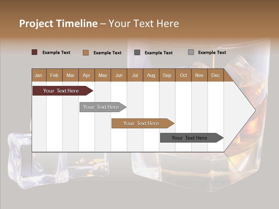 Thirsty Whisky Brandy PowerPoint Template