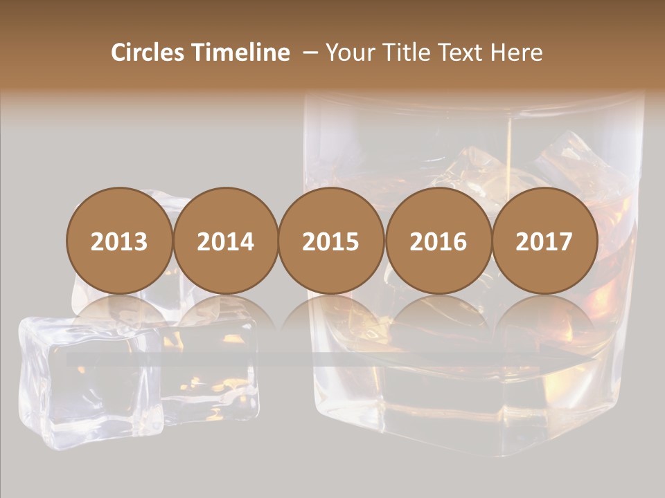 Thirsty Whisky Brandy PowerPoint Template