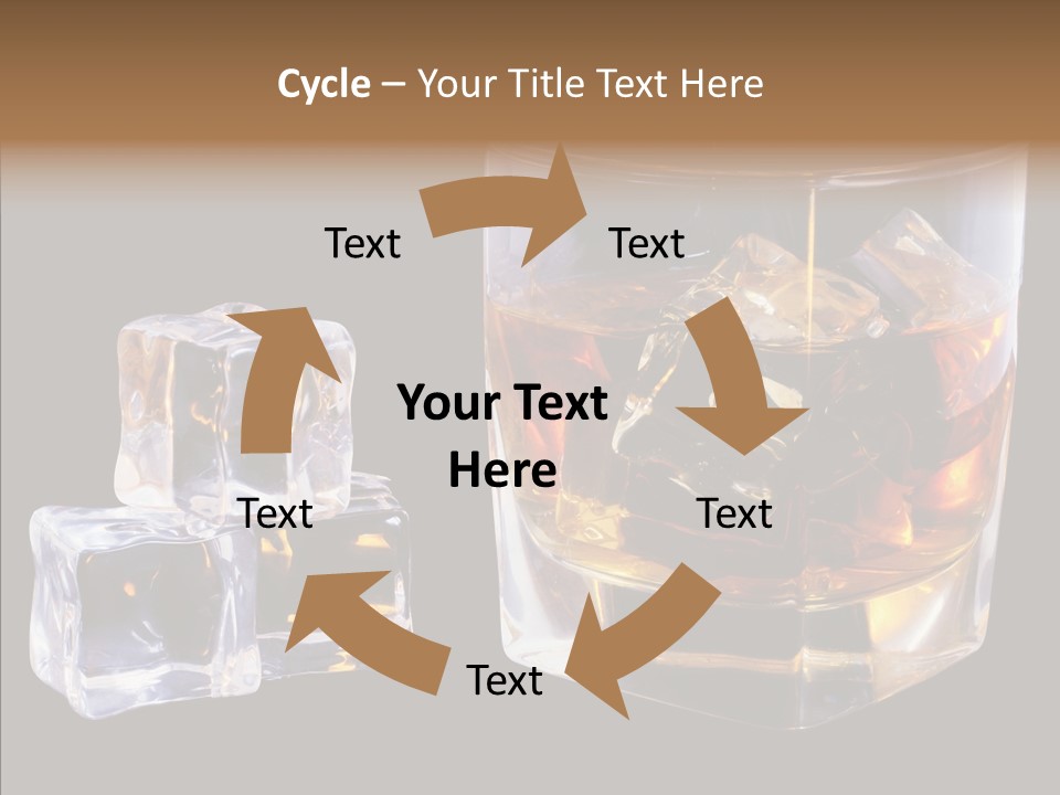 Thirsty Whisky Brandy PowerPoint Template