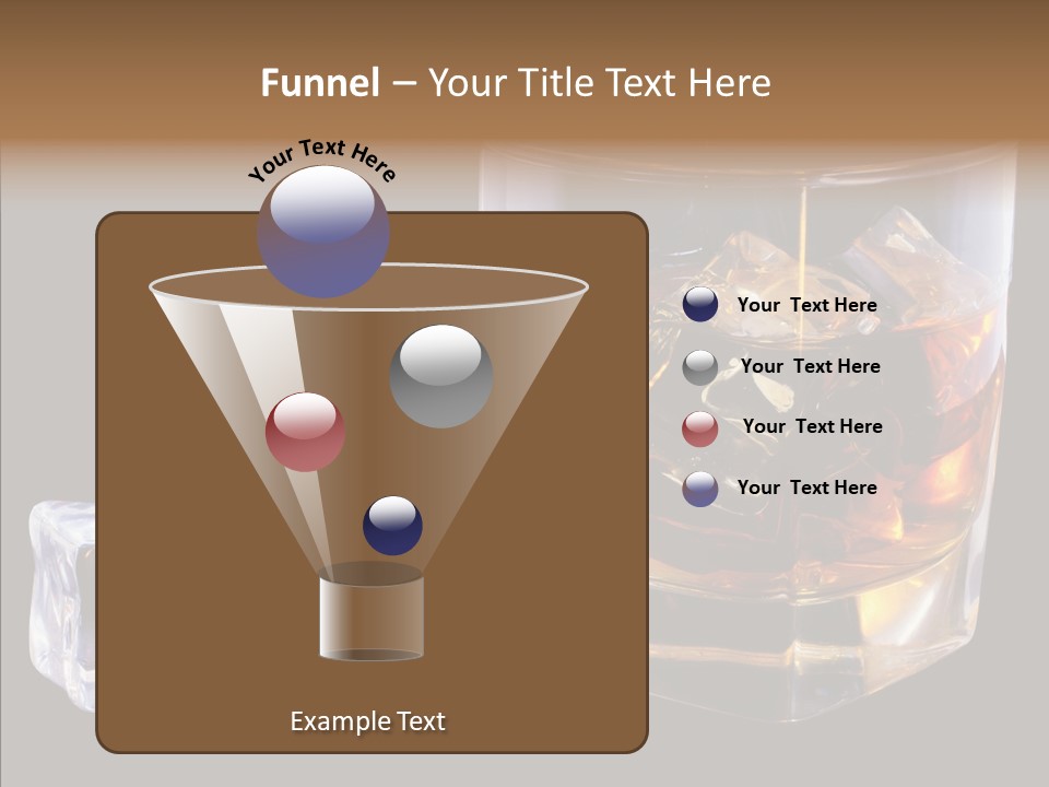Thirsty Whisky Brandy PowerPoint Template