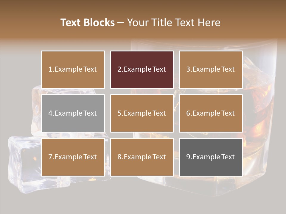 Thirsty Whisky Brandy PowerPoint Template