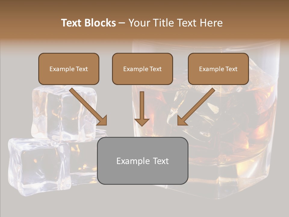 Thirsty Whisky Brandy PowerPoint Template