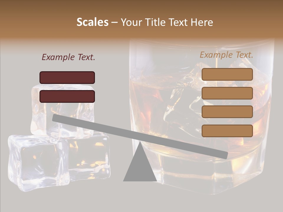 Thirsty Whisky Brandy PowerPoint Template