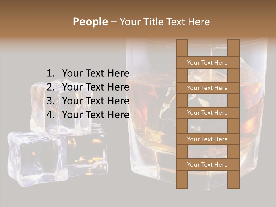 Thirsty Whisky Brandy PowerPoint Template