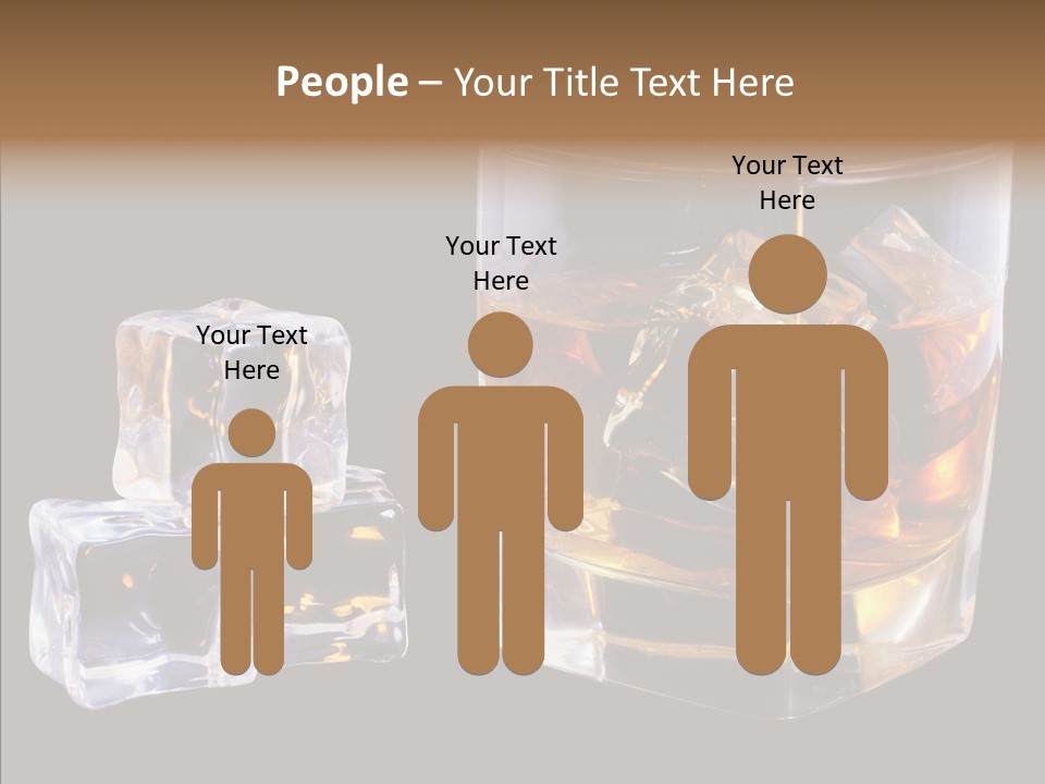 Thirsty Whisky Brandy PowerPoint Template