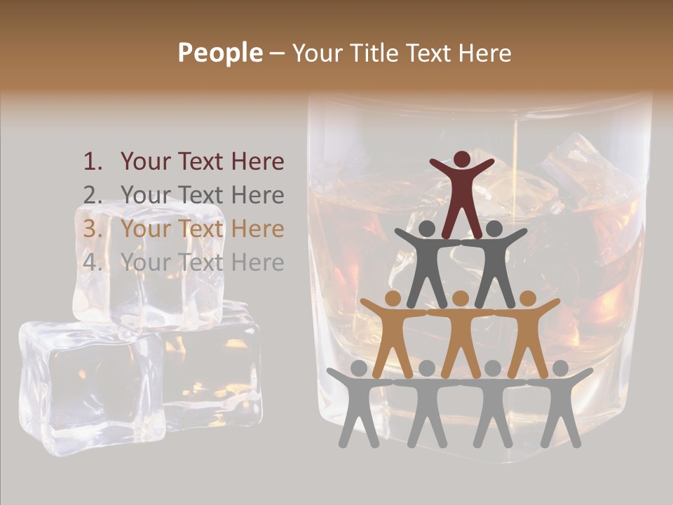 Thirsty Whisky Brandy PowerPoint Template