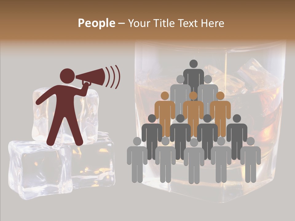 Thirsty Whisky Brandy PowerPoint Template