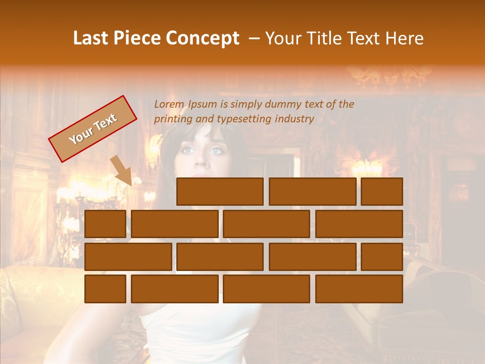 Rich Sofa Beautiful PowerPoint Template