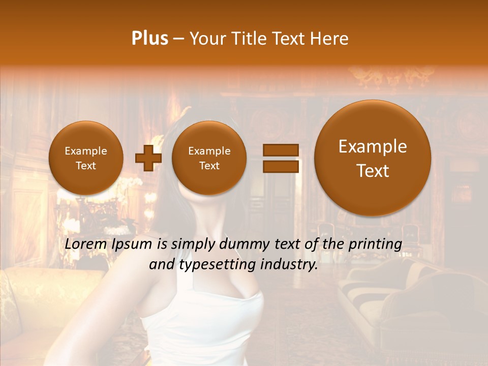 Rich Sofa Beautiful PowerPoint Template