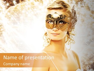 Beauty Carnival Sensual PowerPoint Template